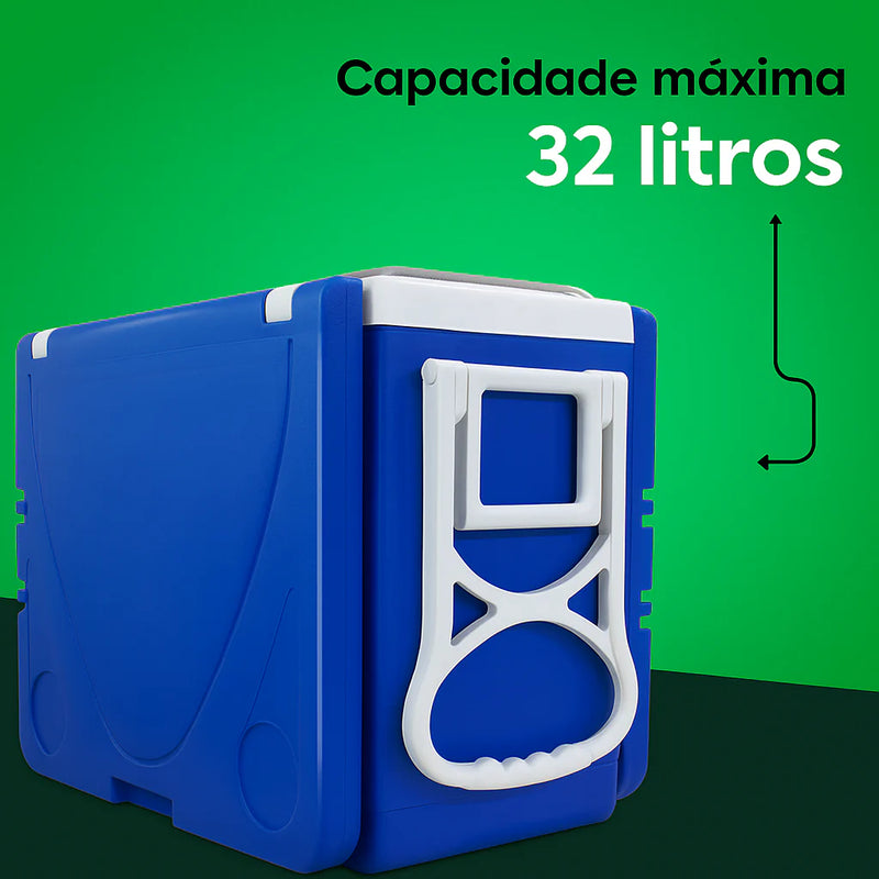Caixa Cooler 5 em 1 com Mesas e Banquetas – Últimas Unidades na Queima de Estoque!