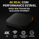 TV Box Desbloqueada 4K Ultra HD – Apps Premium Grátis + Catálogo de Filmes e Séries