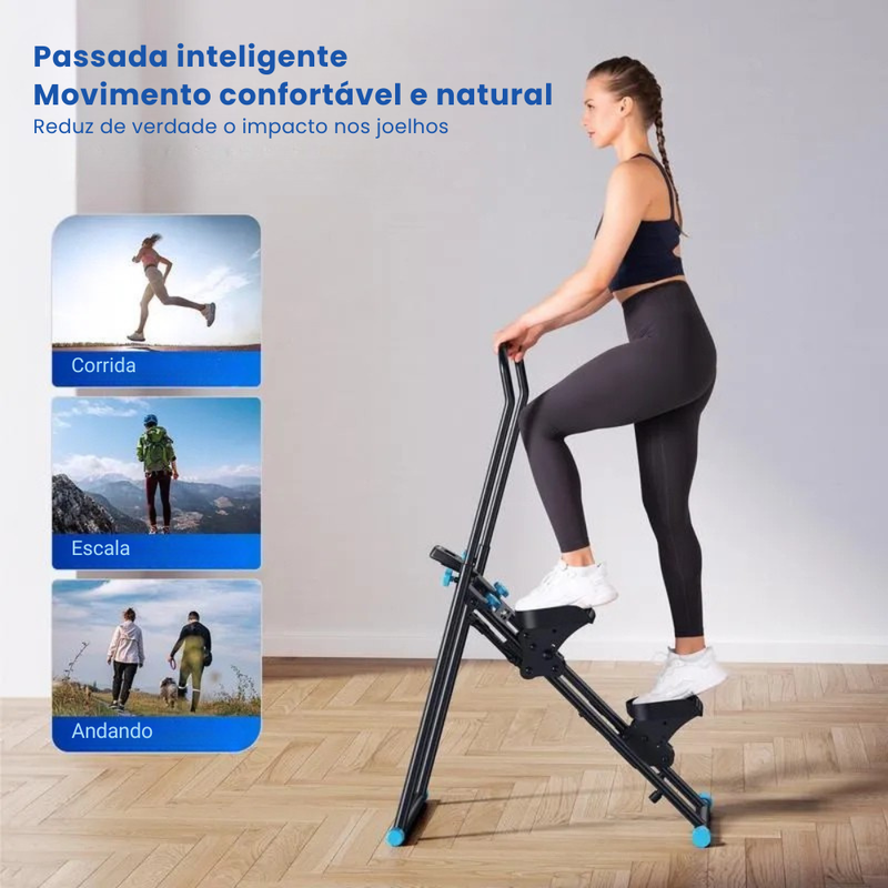 IronFlex - Simulador de Escada Portátil - Queima Calorias, Tonifica Glúteos e Abdômen onde quiser!