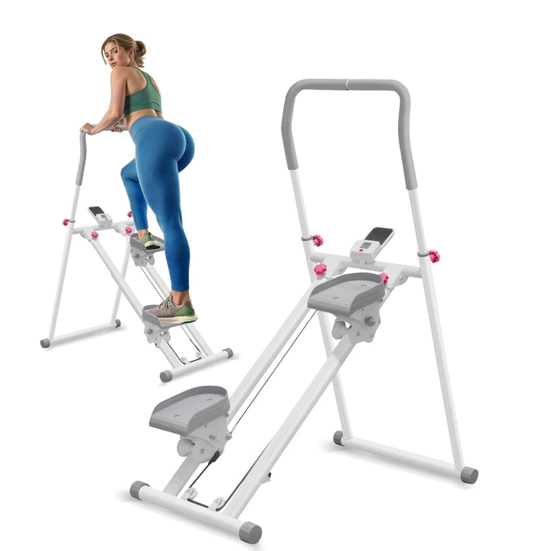 IronFlex - Simulador de Escada Portátil - Queima Calorias, Tonifica Glúteos e Abdômen onde quiser!