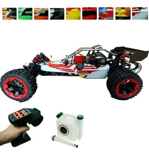 Carrinho de Controle Remoto Rovan Baja 30.5cc 305A Gasolina RTR - Lacrado